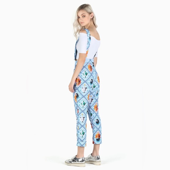 Blackmilk Harry Potter Hogwarts Mascot House Overalls - Picture 3 of 11